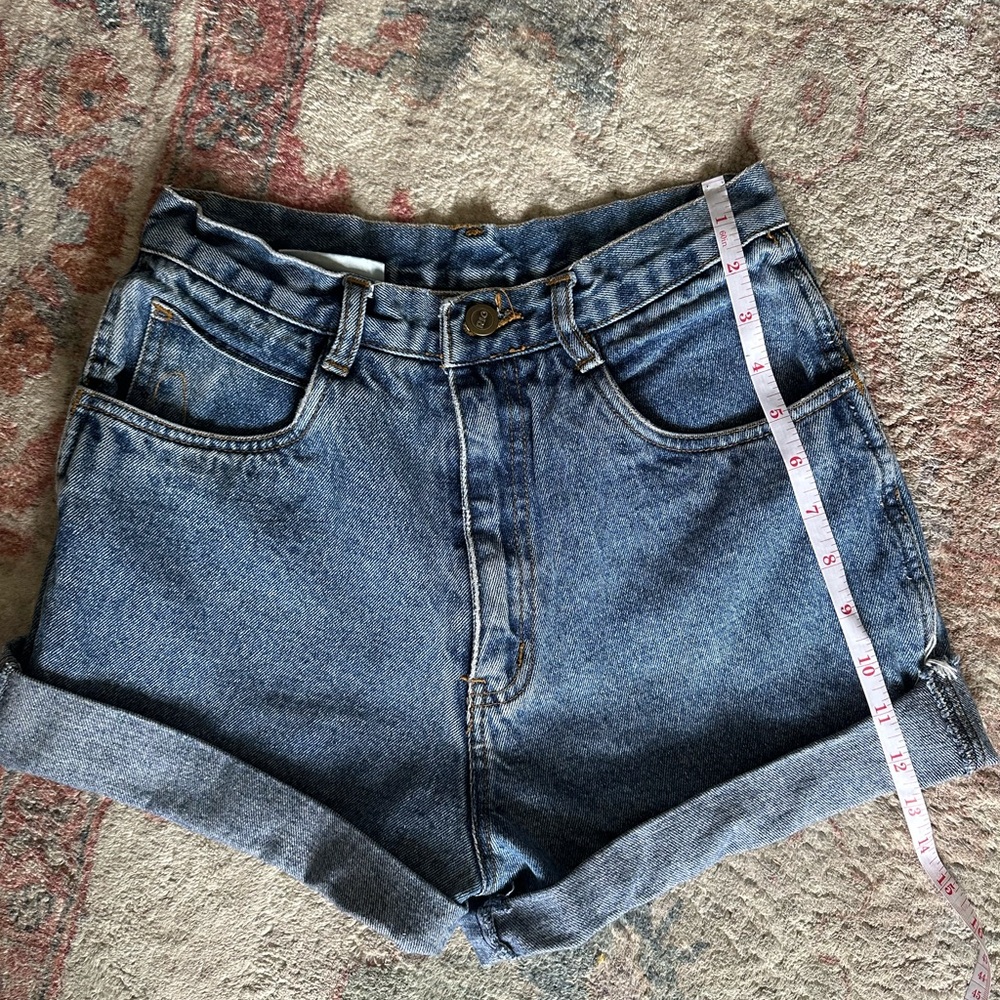 Vintage Blue Denim Women's Shorts